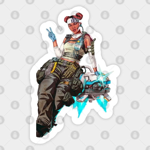 Apex Legends Lifeline Sticker by Paul Draw